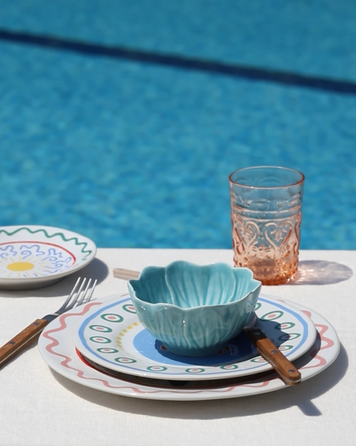 Sabre Bistrot Teak Vintage 24-delige bestekset