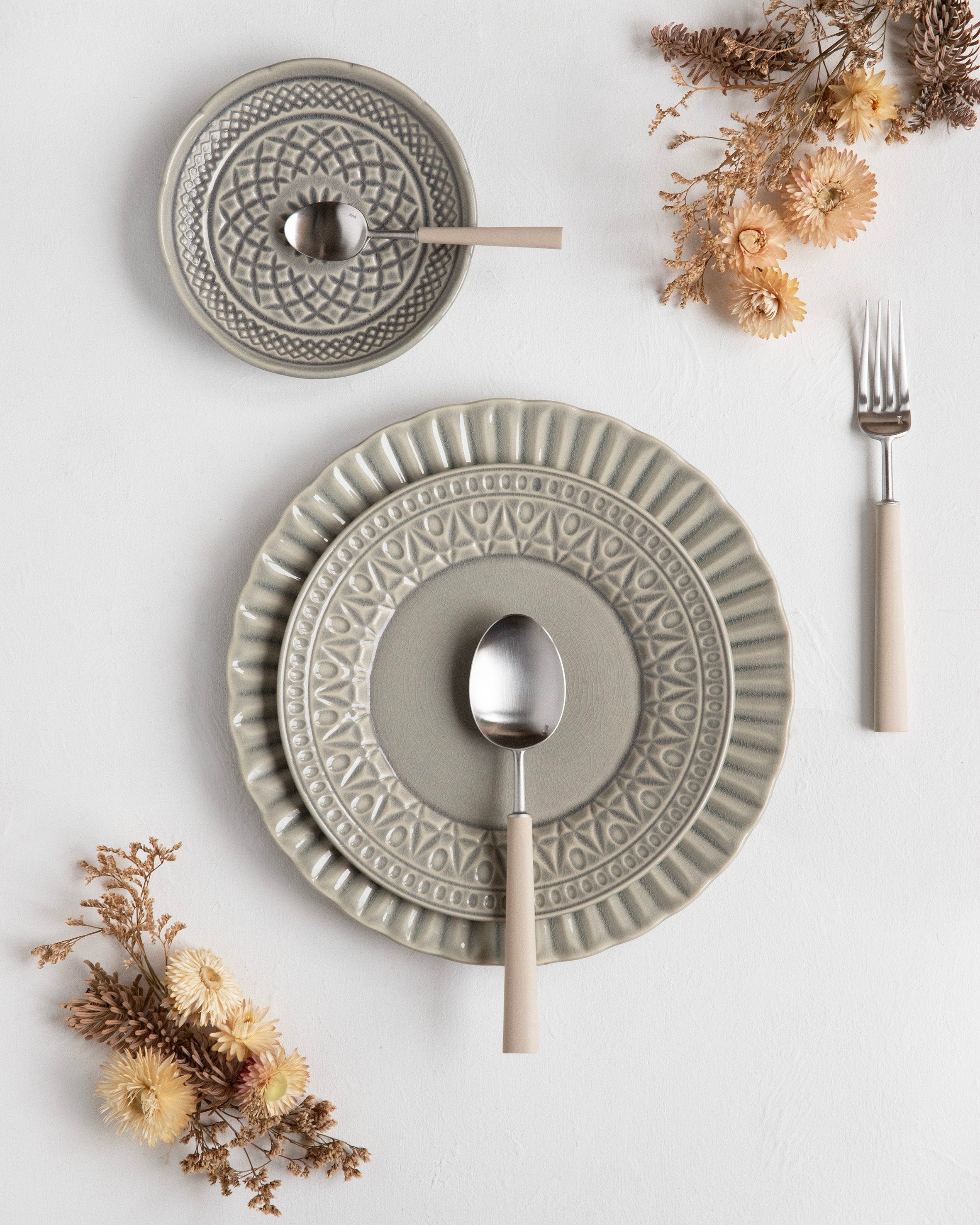 Plato de postre Crystal