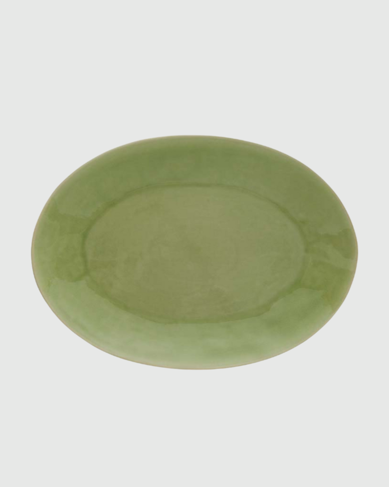 Oval Tray Riviera Green