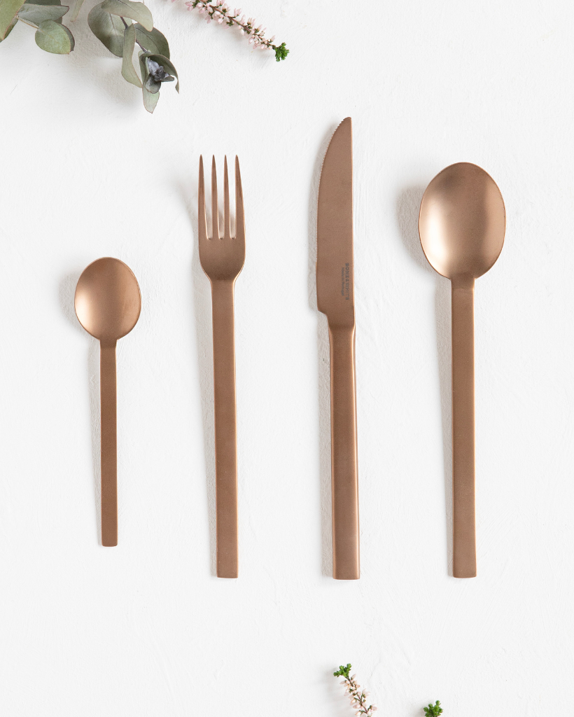 Tokyo Mate Copper Bestekset 24-delig