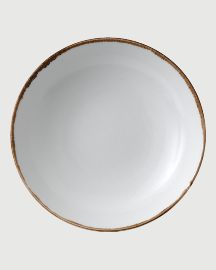 Diep Bord 25 cm Regular Natural Brown