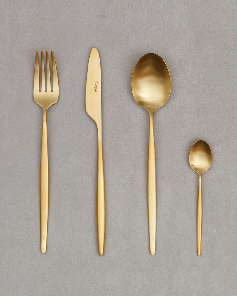 Bestek 24 stuks Cutipol Solo Gold Mat