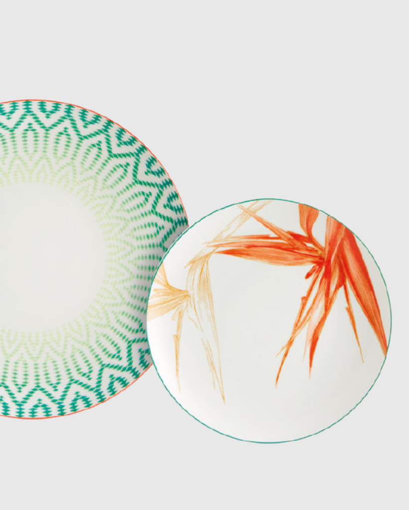 Fiji Eet Bord Set van 6 eenheden