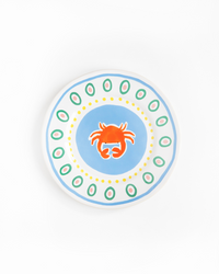 Plato de postre Cangrejo Summer Bliss