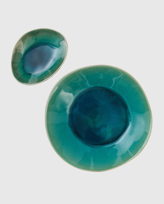 Brood Bord Riviera Blue
