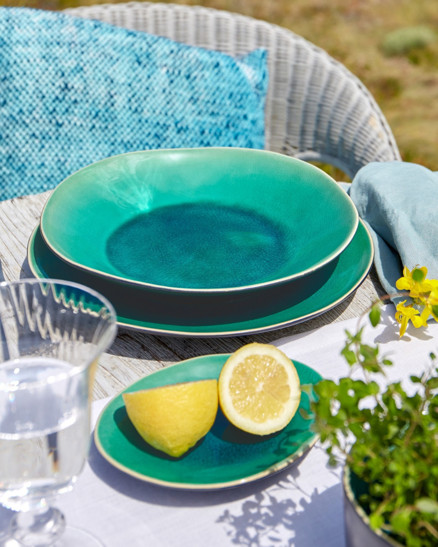 Brood Bord Riviera Blue