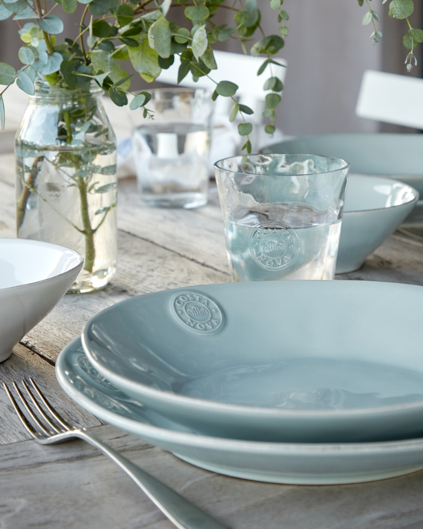 Plato llano Nova Turquoise