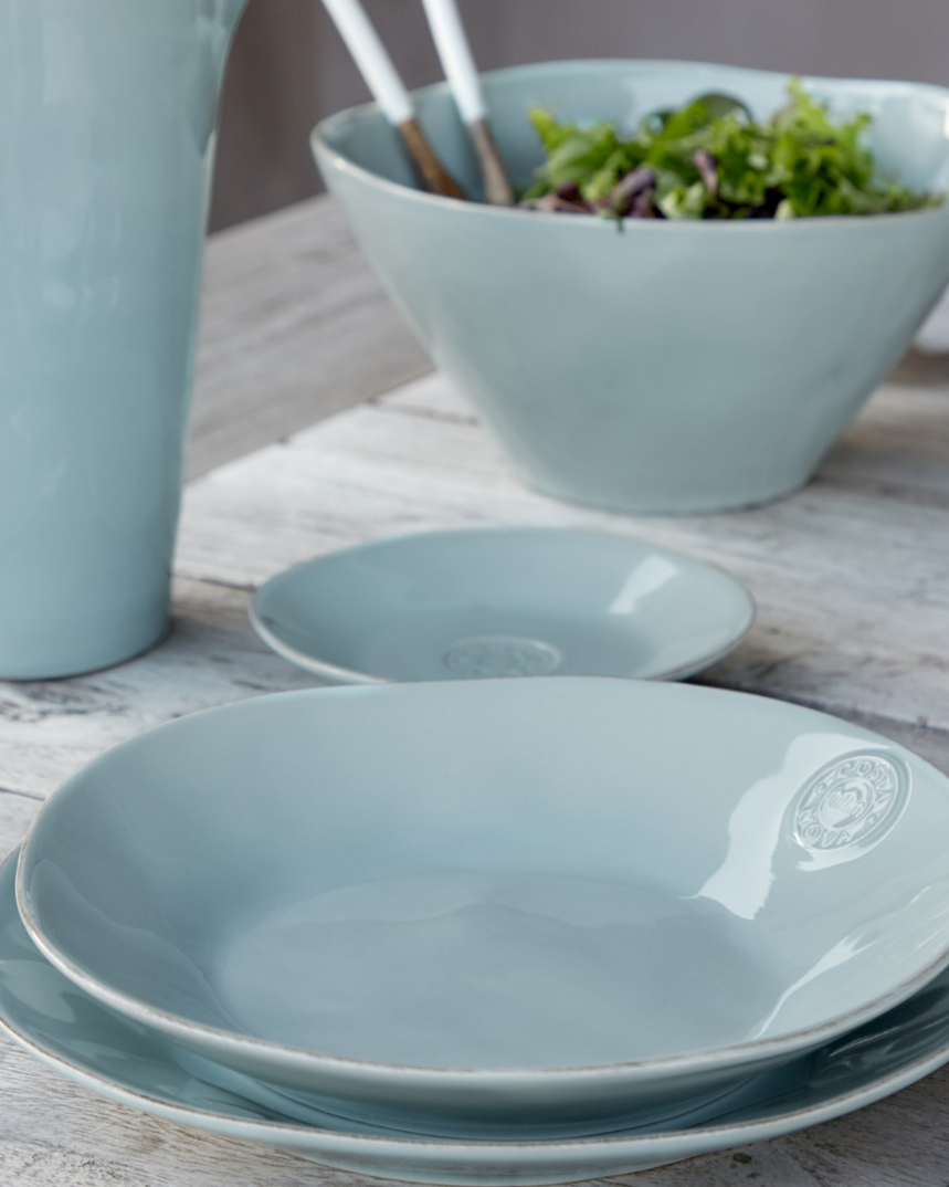 Plato llano Nova Turquoise