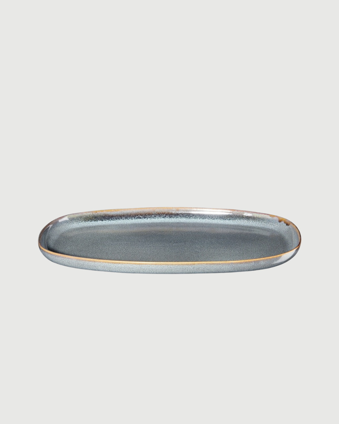 Oval Tray Saisons Denim