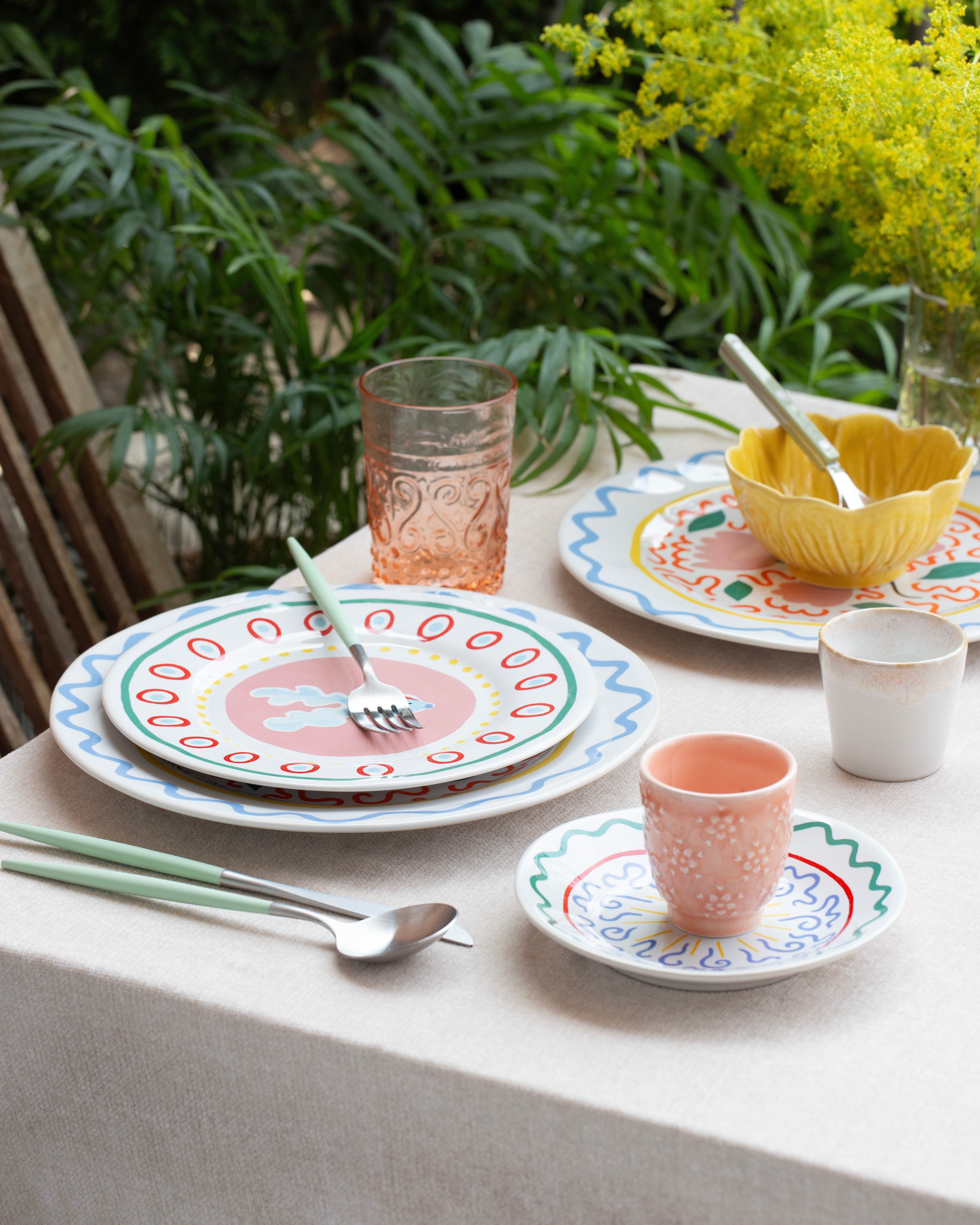 Plato de postre Pez Summer Bliss