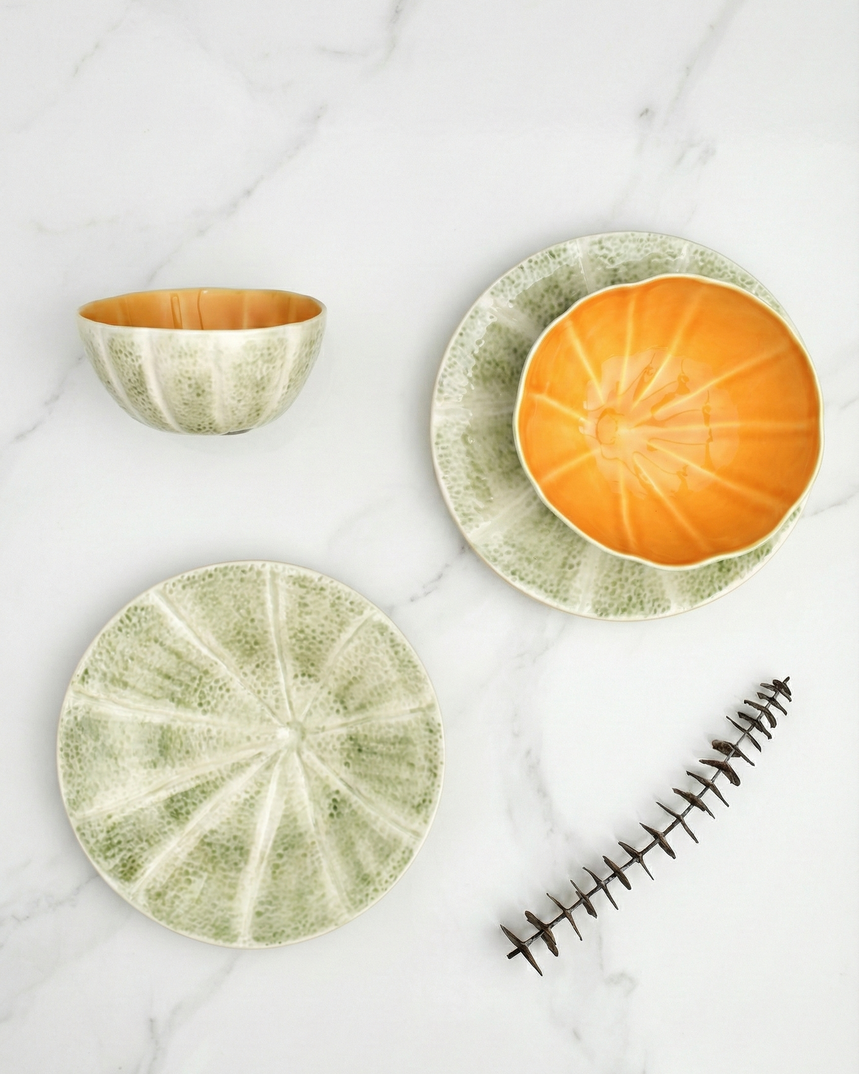 Pack 4 piezas Inspiración Melón