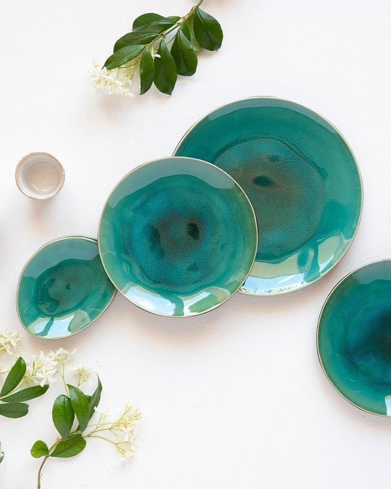 Dessert Bord Riviera Blue