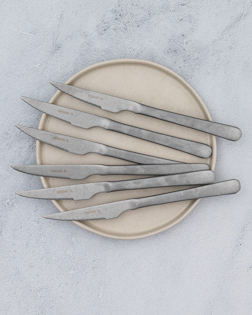 Tribeca Vintage Steakmes of Steakmes - Set 6 stuks