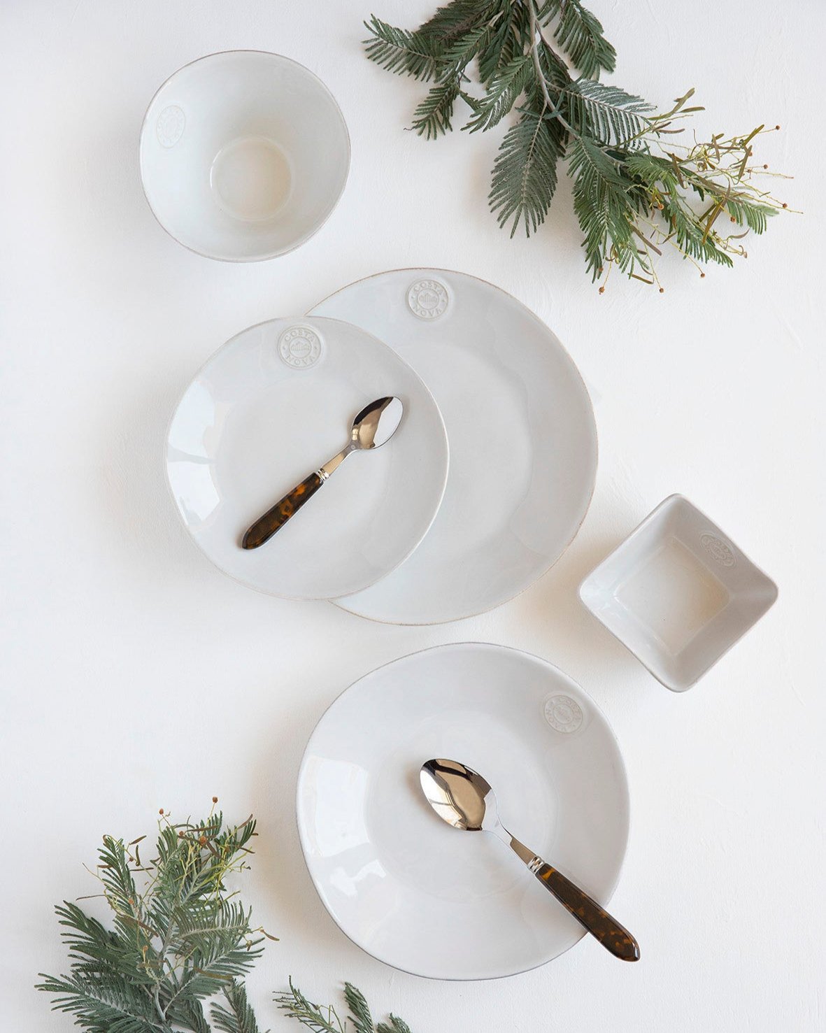 Vajilla 13 piezas Nova White