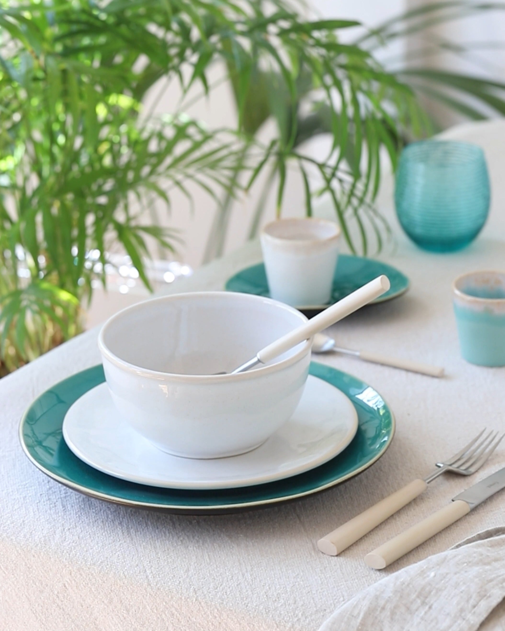 Bestek 4 stuks Cutipol Ebony Ivory