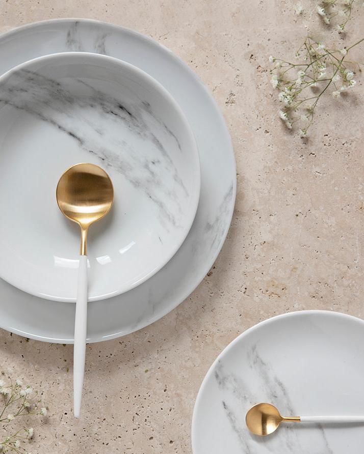 Dessert Borden Marble