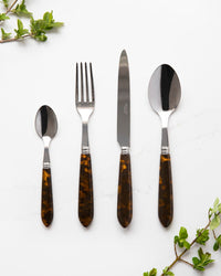 Sabre Tortoise Cutlery set - 24 piece