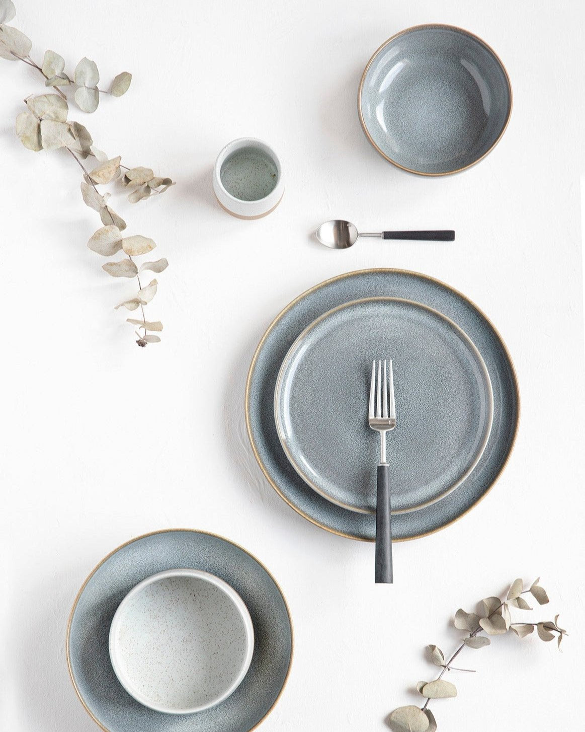 Saisons Denim 12-piece Dinner Set