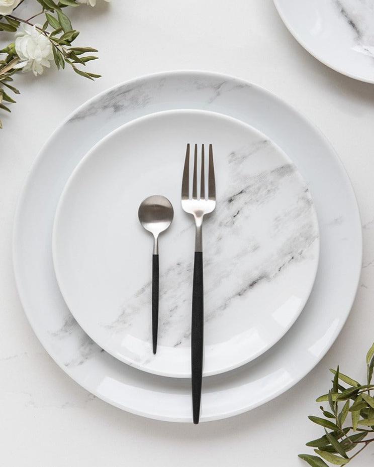 Dessert Borden Marble