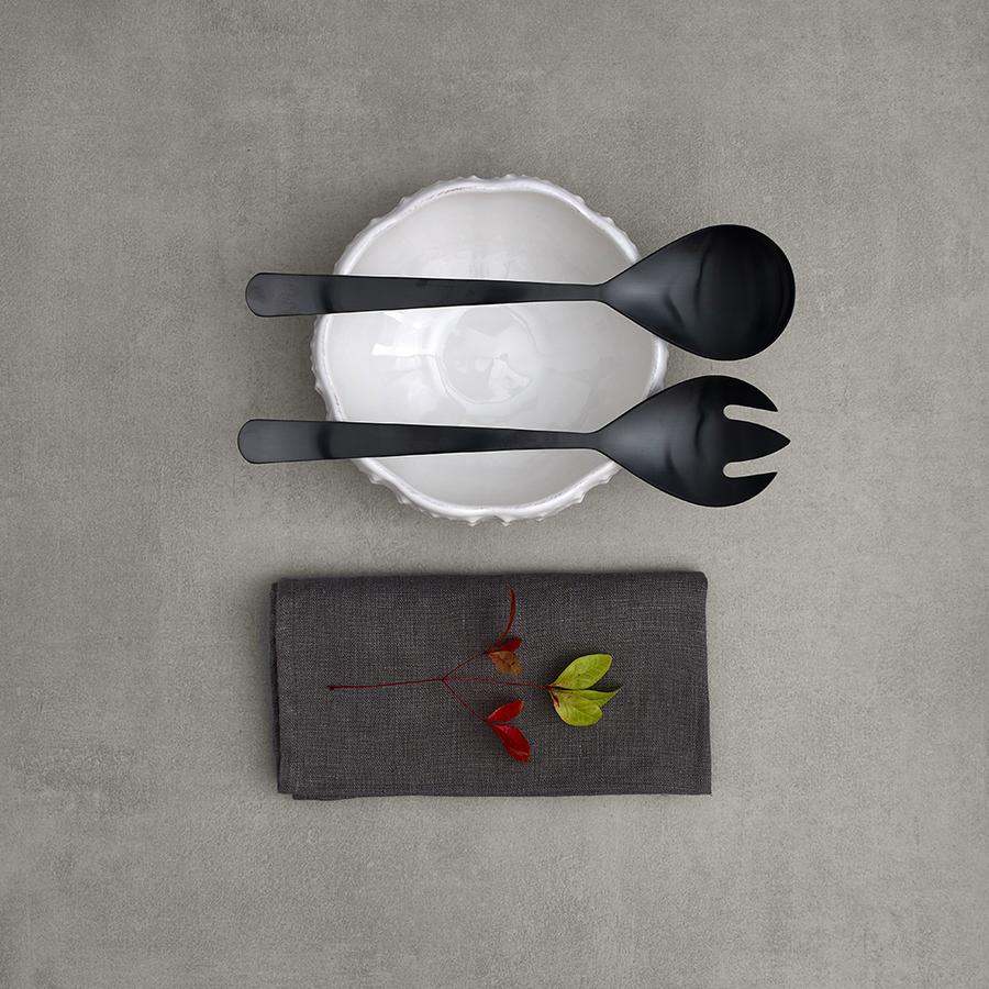 Tribeca Zwart Mat Bestek - 4 stuks