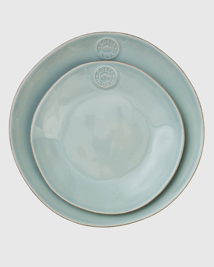 Vajillas Costa Nova Plato llano Nova Turquoise
