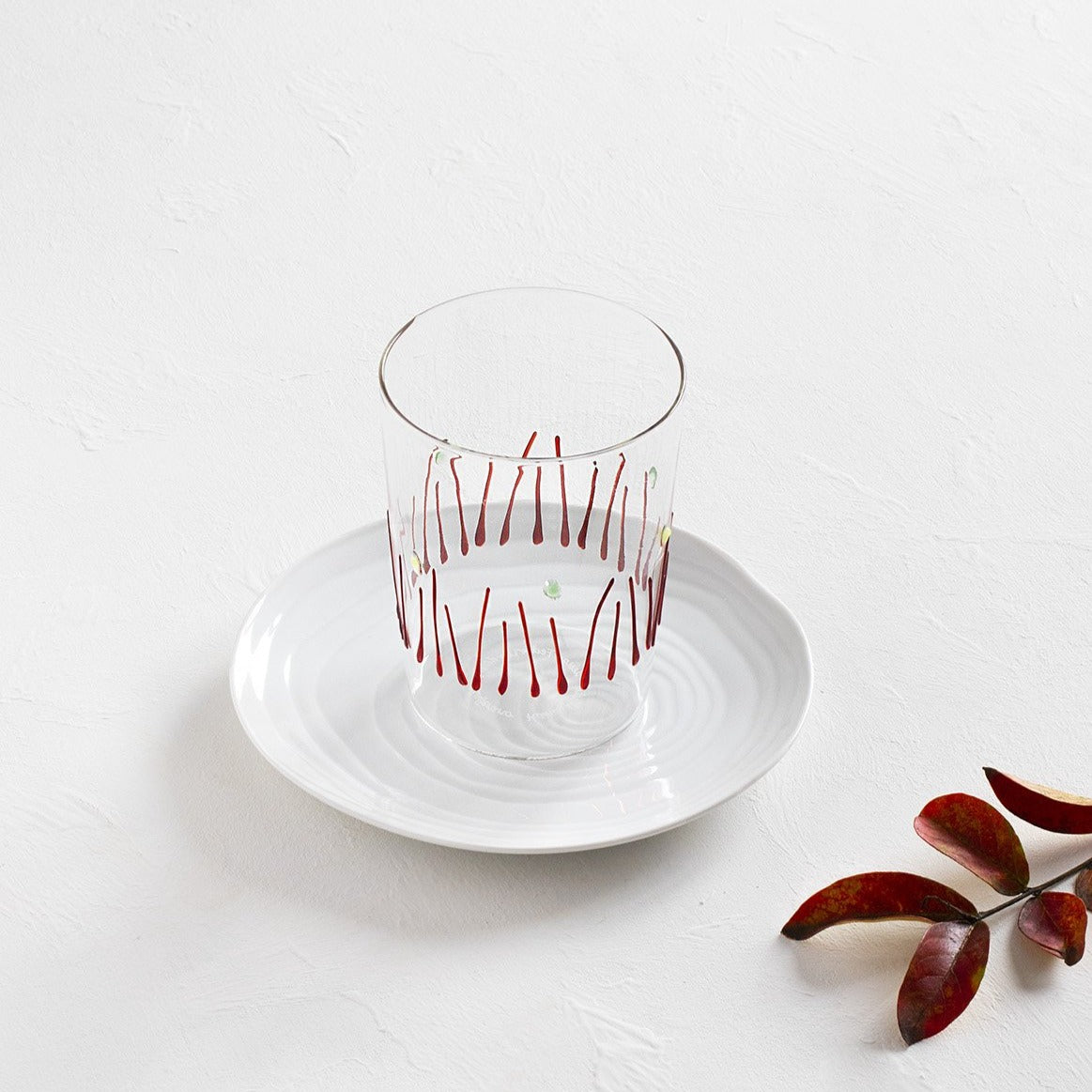 Set van 4 Quattro Stagioni-glazen