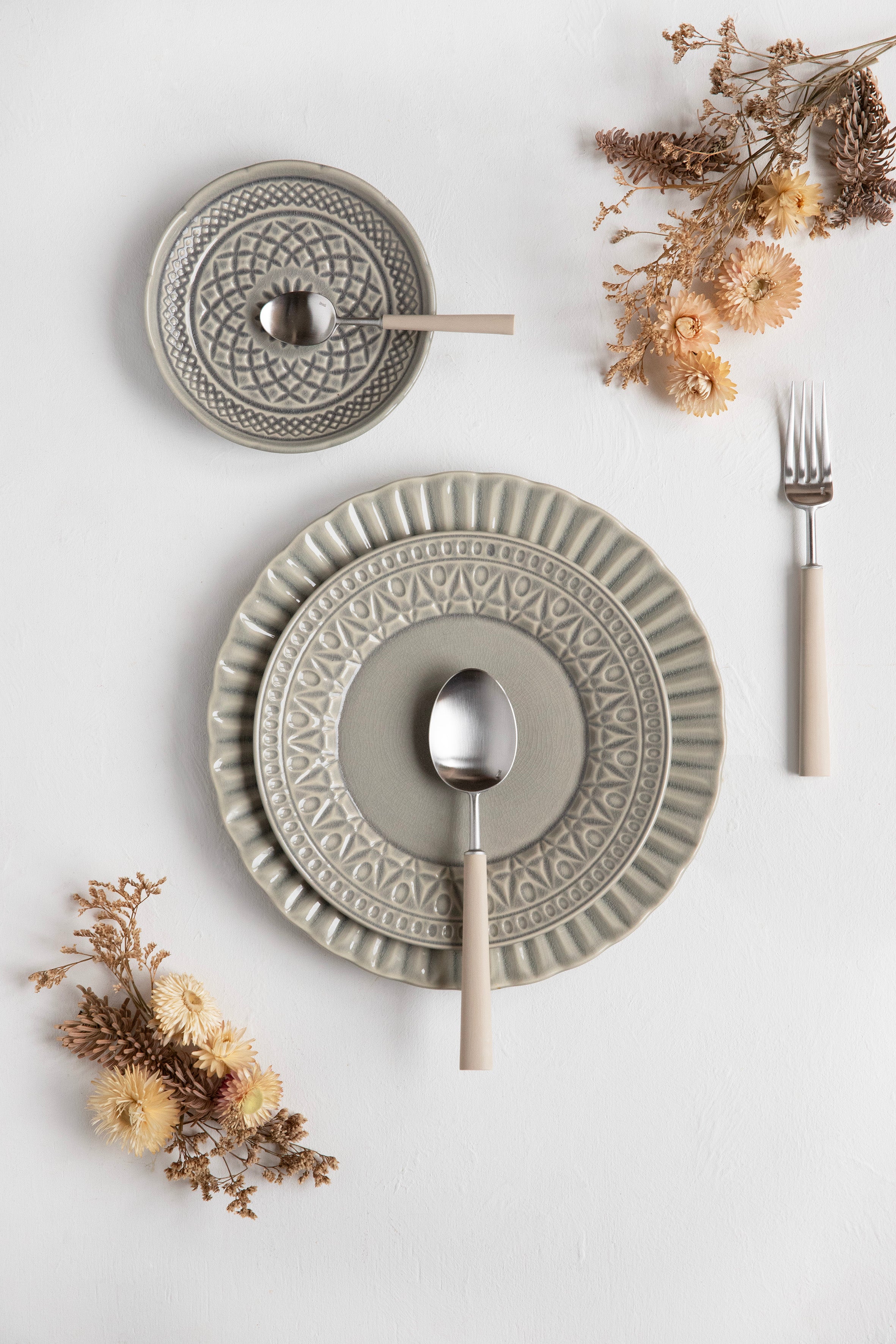 12-piece dinner set Crystal