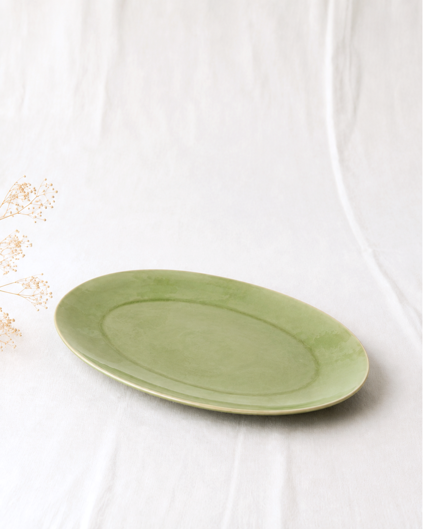 Schale ovale Riviera Green