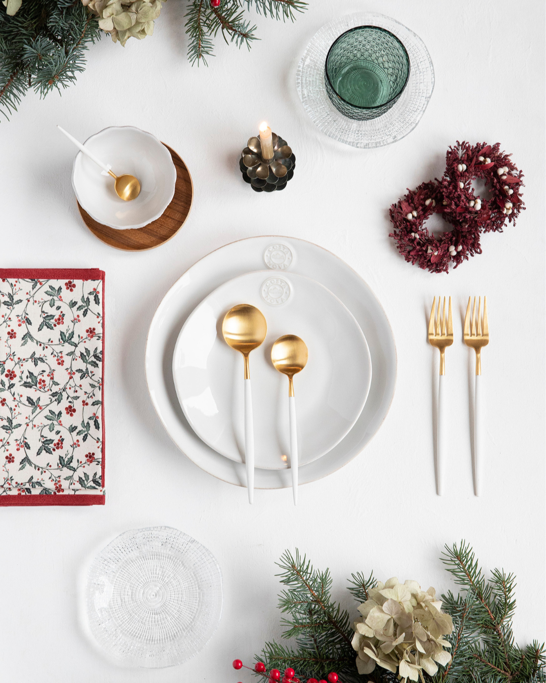 Nova White 13-piece dinner set