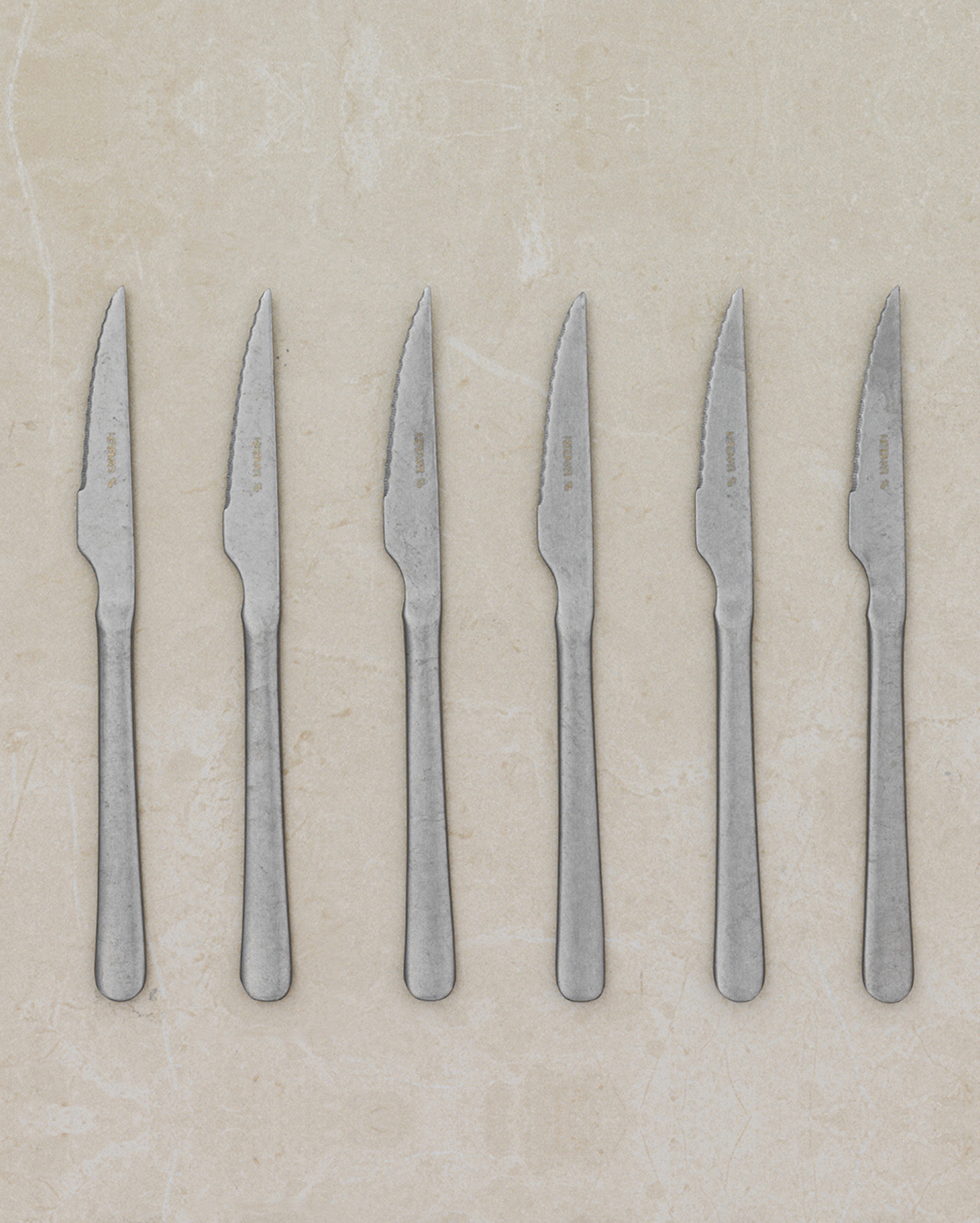Tribeca Vintage Steakmes of Steakmes - Set 6 stuks