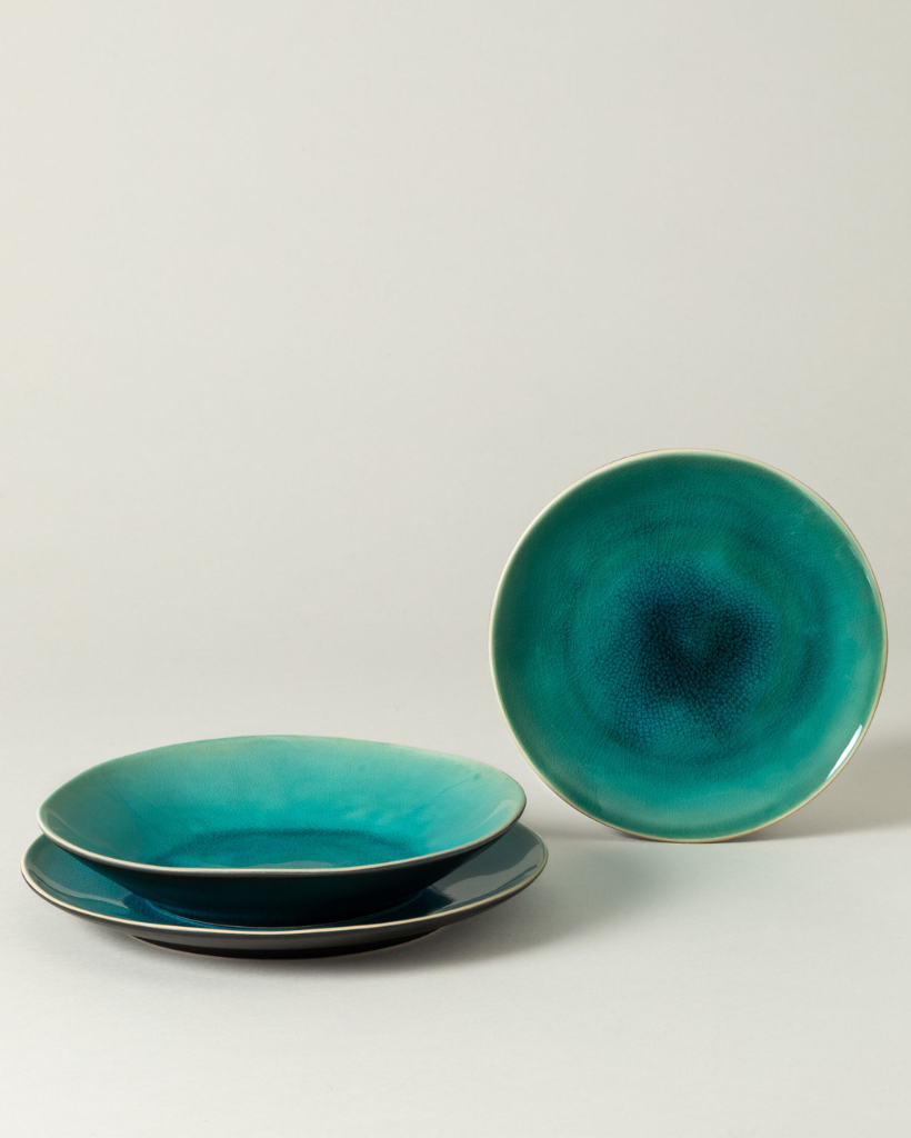 Riviera Blue 12-delige Serviesset