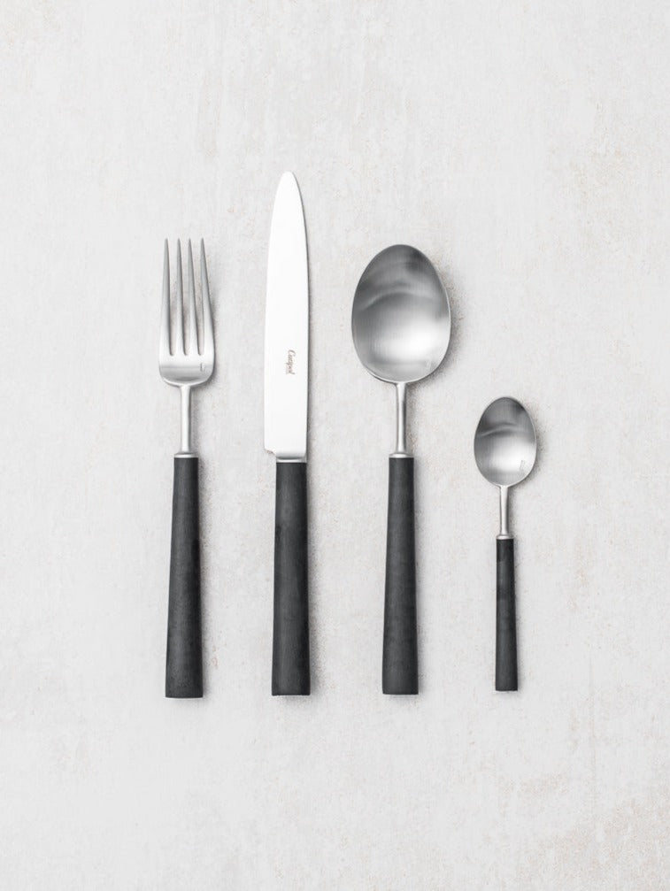 Cutipol Ebony Cutlery Set - 4 piece -