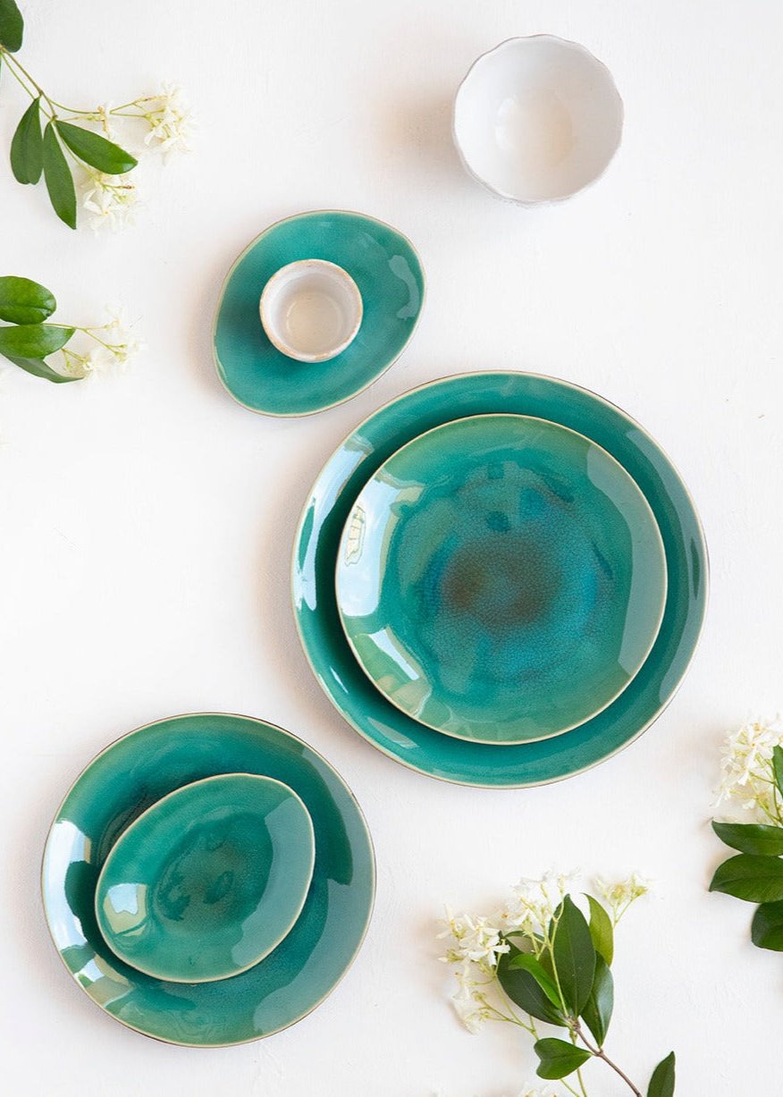 Riviera Blauw 12-delig servies