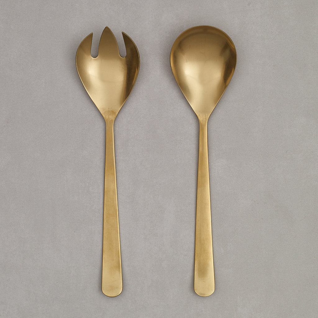 Tribeca Goud Vintage Bestek - 4 Stuks