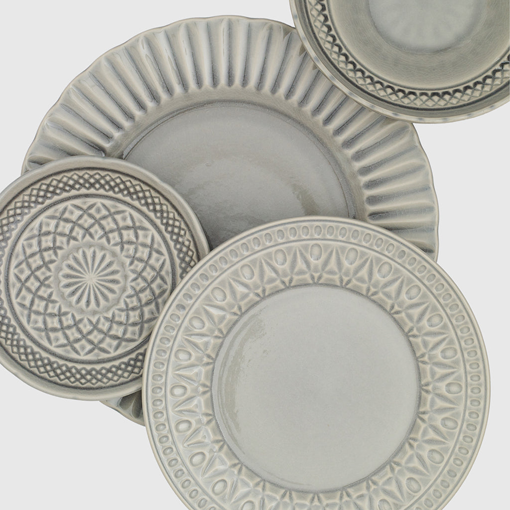 12-piece dinner set Crystal