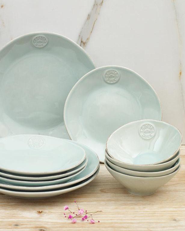 Nova Turquoise 13-piece dinnerware set