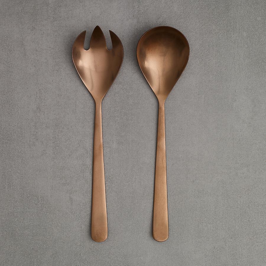 Tribeca Vintage Koperen 4-delige Bestekset