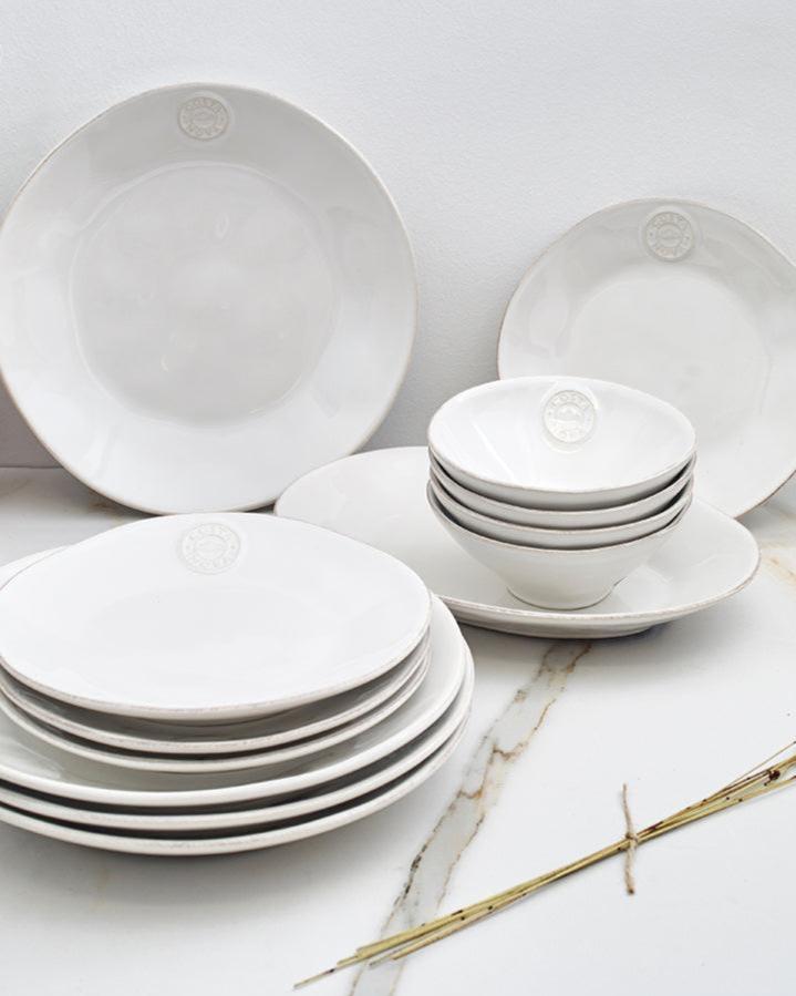 Nova White 13-piece dinner set