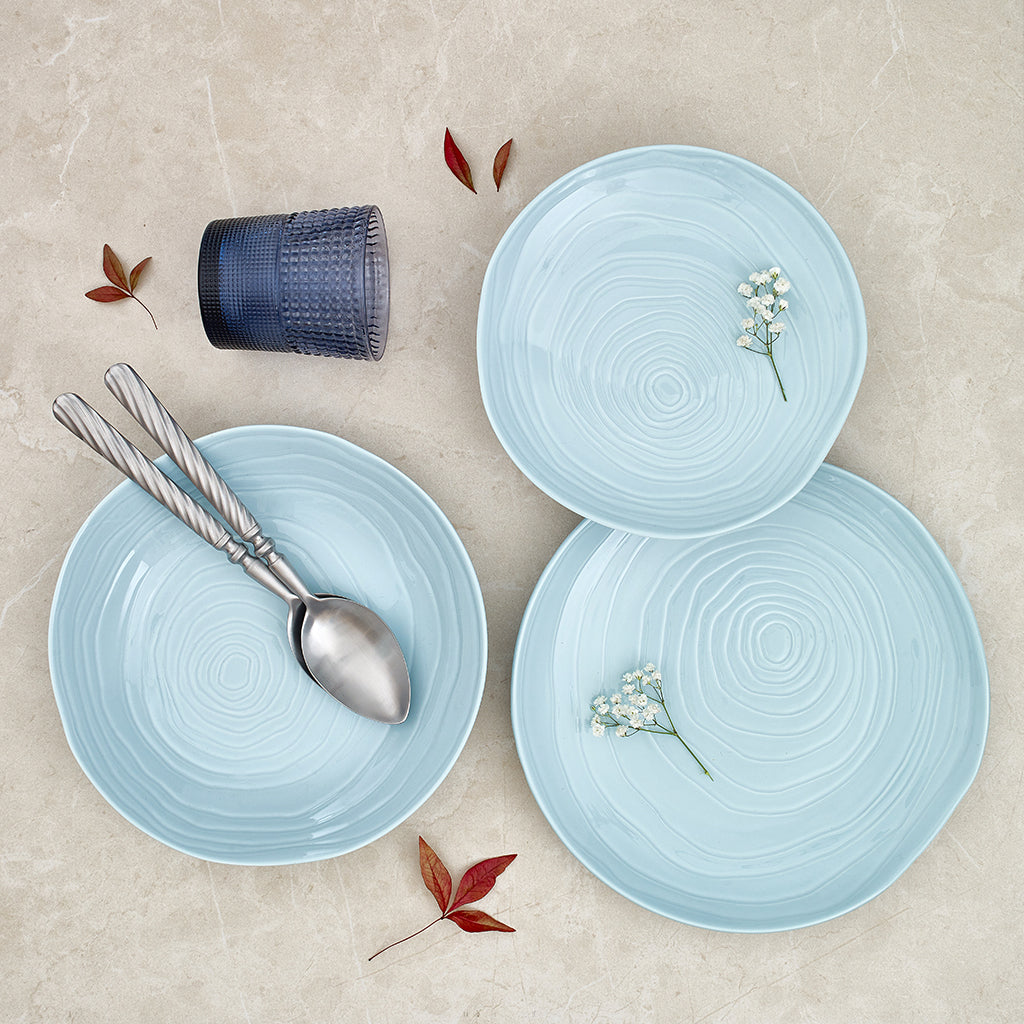 Kom Teak Turquoise
