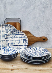Indigo Pure 12-delige dinerset