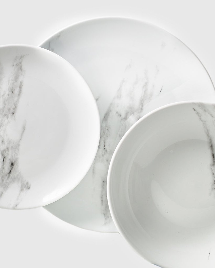 Plato de postre Marble