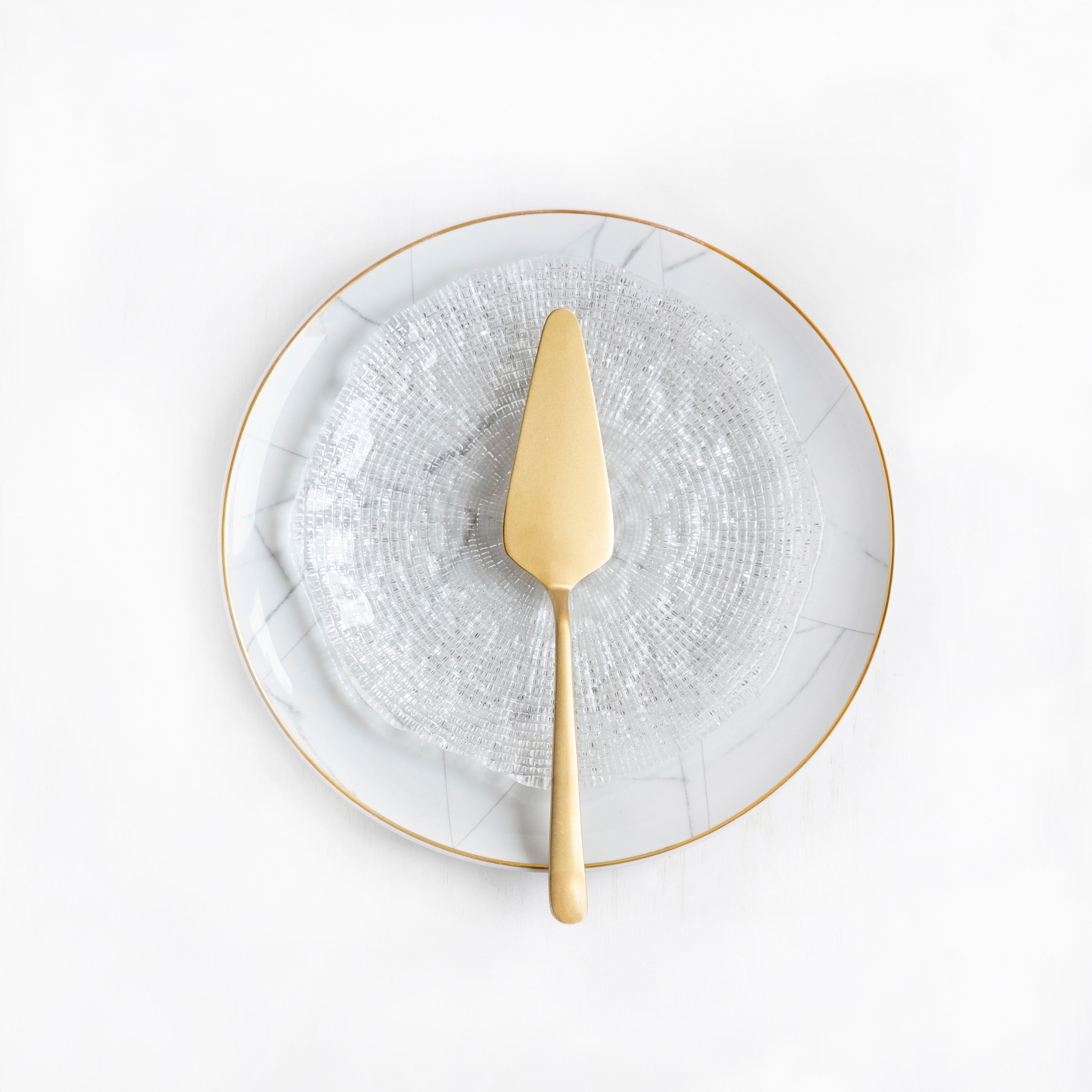 Pastry Server Tribeca Gold Vintage