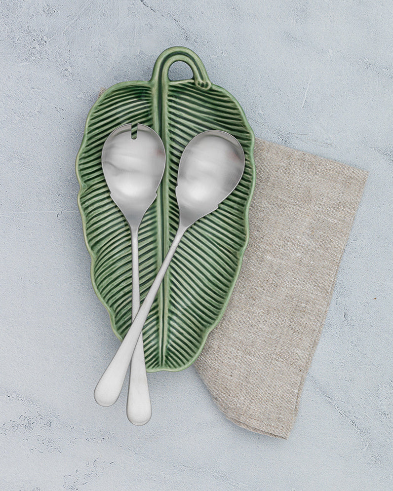 Salad serving set Cutipol Atlantico Matte